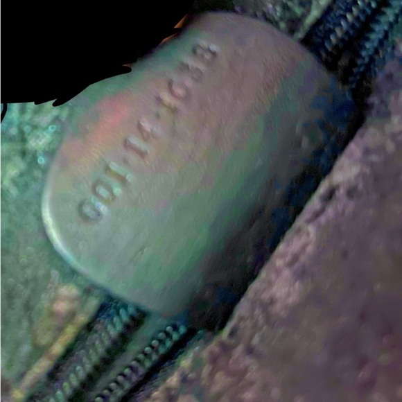 Gucci Italy 2-Way, Black Suede and Leather with Bamboo handle Handbag - Picture 7 of 8